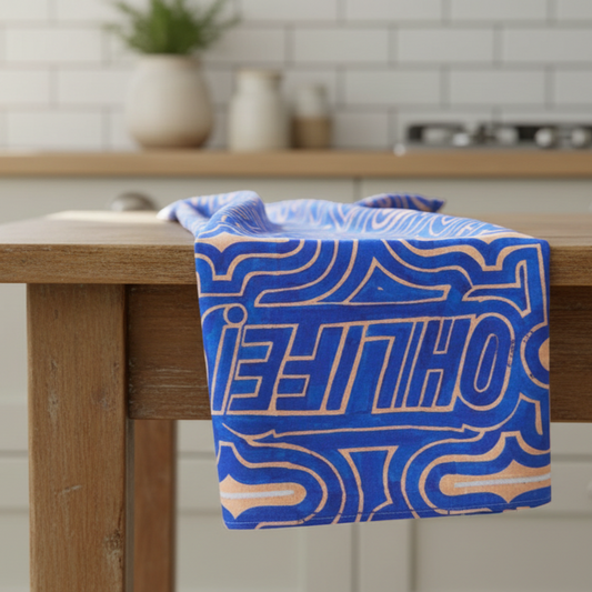 Oh Life! Tea Towel