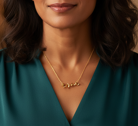 Love Necklace · Gold Plated