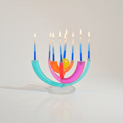 Colours & Lights Menorah - 4 Art Partners