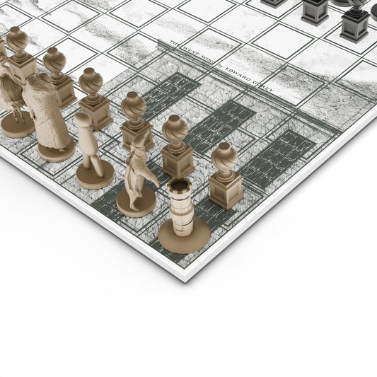 Gorey Bronze Marble Chessboard