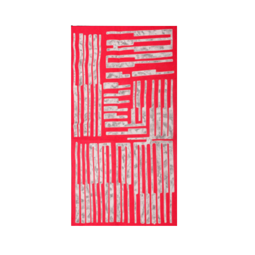 VSU 61 Vectors Shyrdak Rug - 4 Art Partners