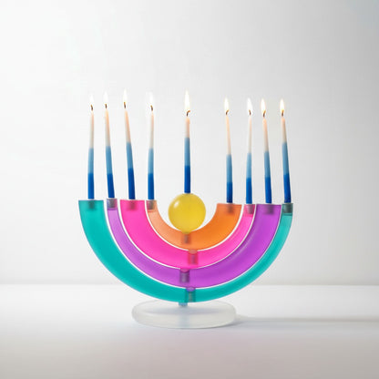 Colours & Lights Menorah - 4 Art Partners