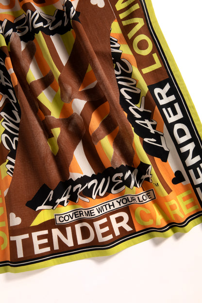 Tender Loving Care Bandana – Orange - 4 Art Partners