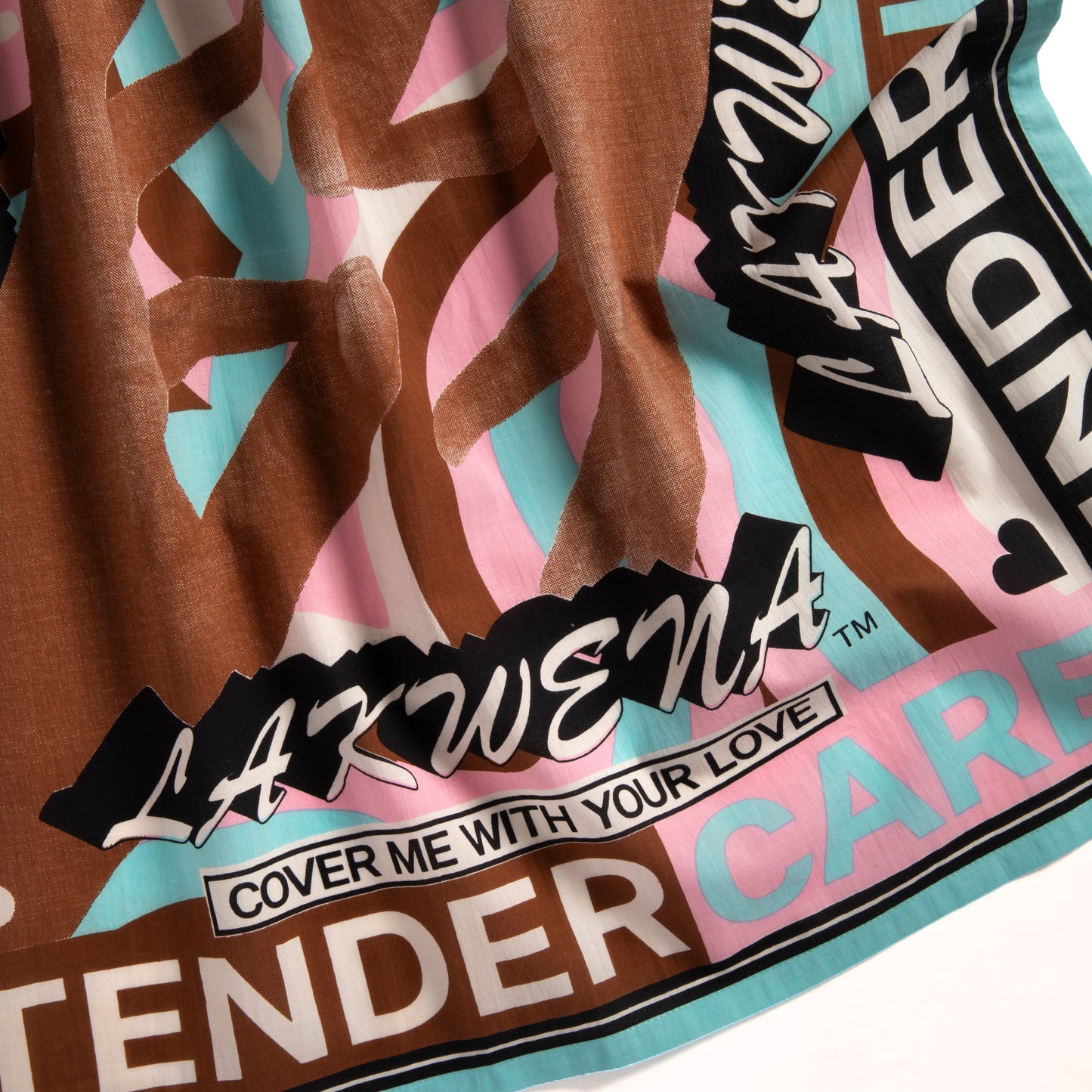 Tender Loving Care Bandana – Blue / Pink - 4 Art Partners