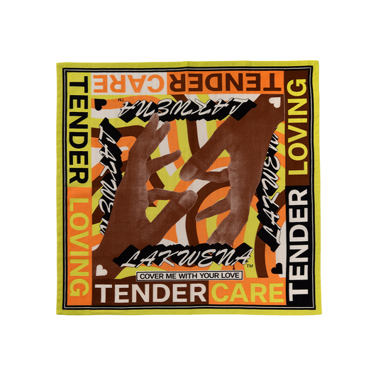 Tender Loving Care Bandana – Orange - 4 Art Partners