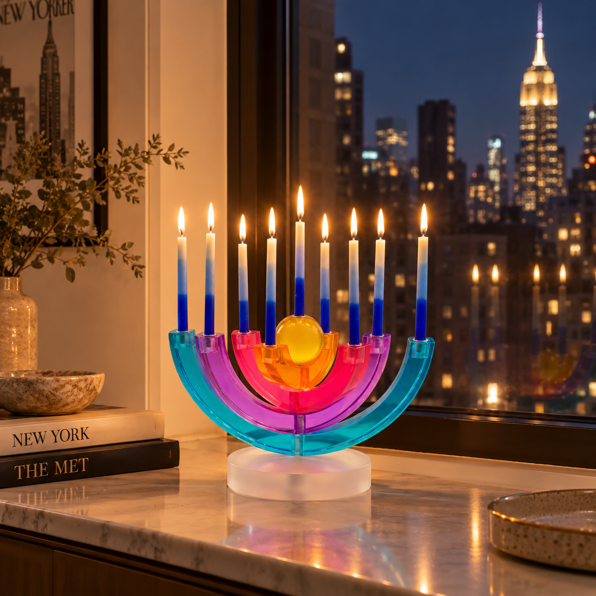 Colour & Light Menorah