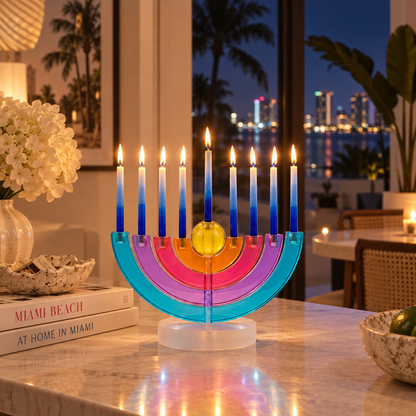 Colour & Light Menorah
