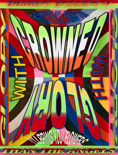Crowned with Glory Poster - Lakwena - 4 Art Partners