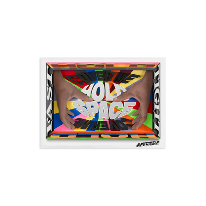 Hold Space Poster - Lakwena - 4 Art Partners
