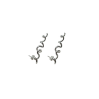 Love Earrings - Sterling Silver