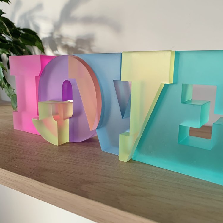 LOVE puzzle art
