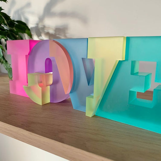LOVE puzzle art