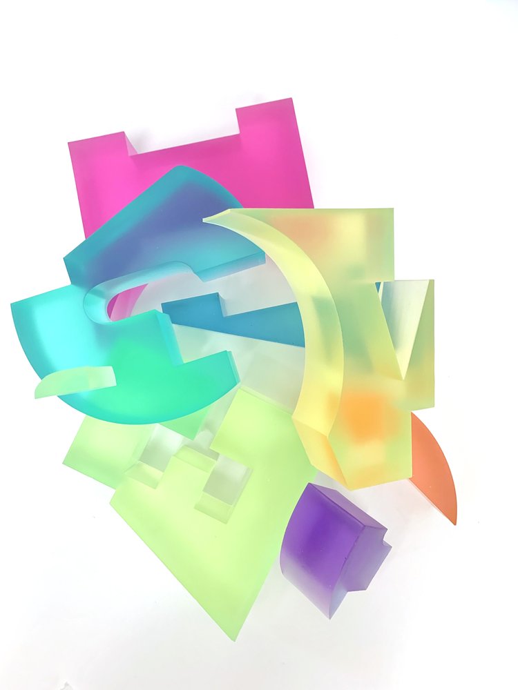 Pre-Order: LOVE Translucent sculpture - 4 Art Partners
