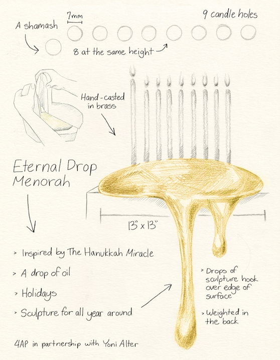 Eternal Drop Menorah