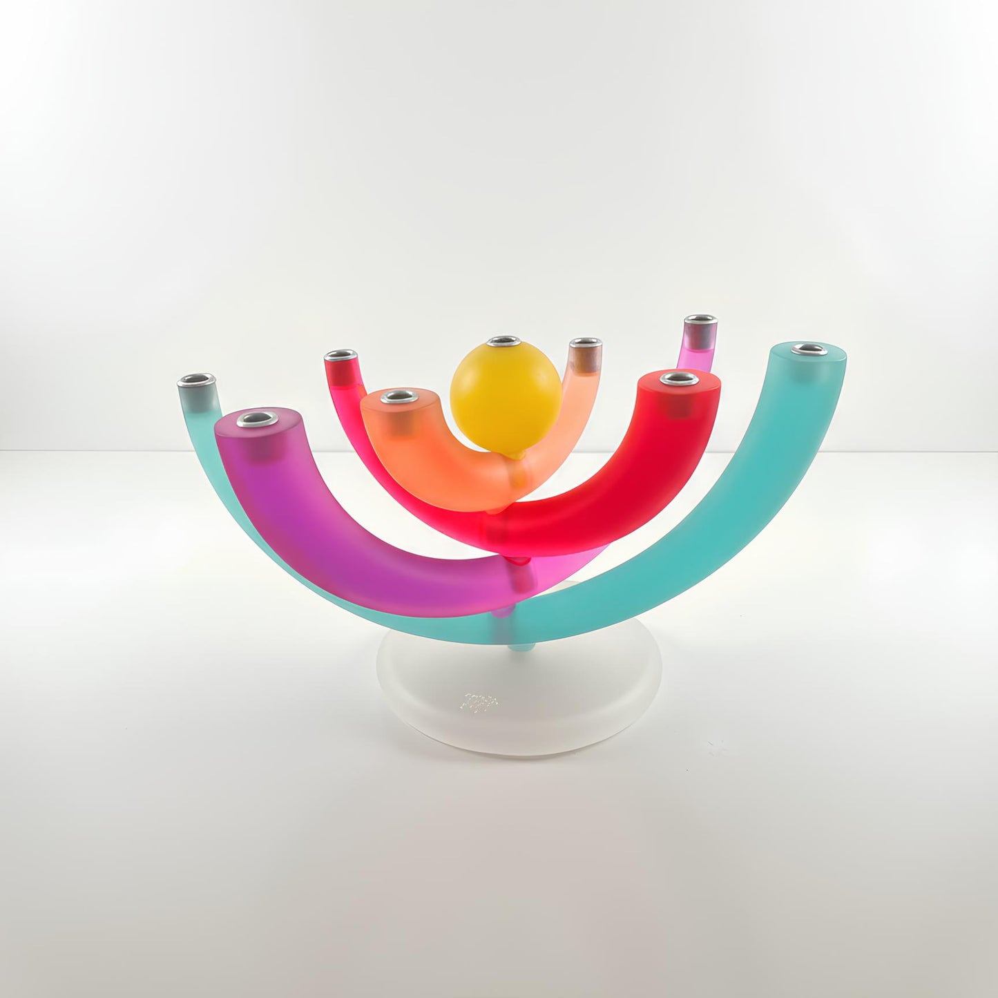 Colours & Lights Menorah - 4 Art Partners