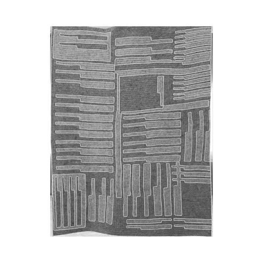 VSU 61.1 Vectors Shyrdak Rug - 4 Art Partners