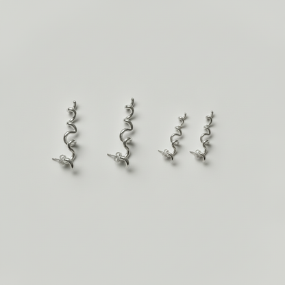 Love Earings - Sterling Silver