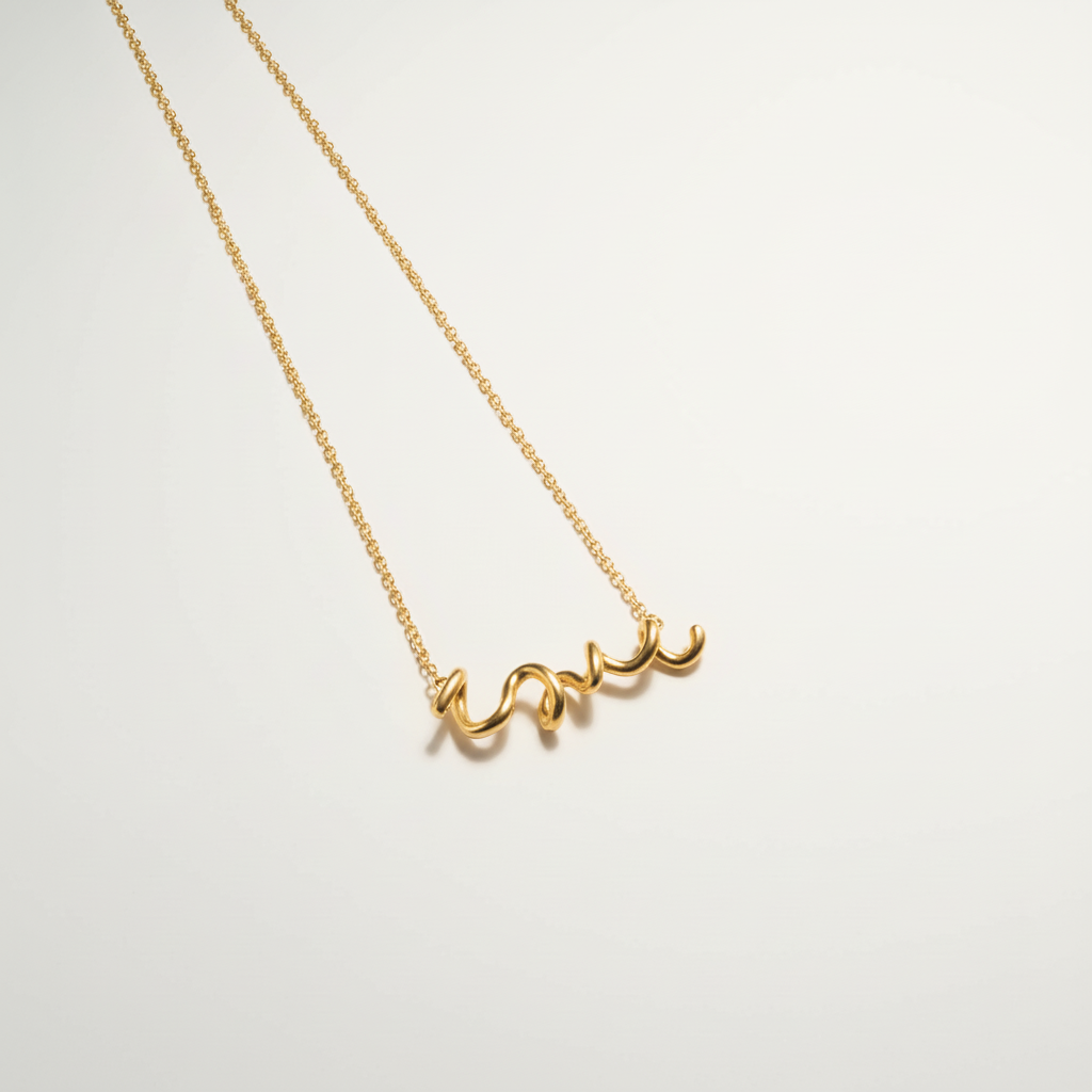 Love Necklace · Gold Plated