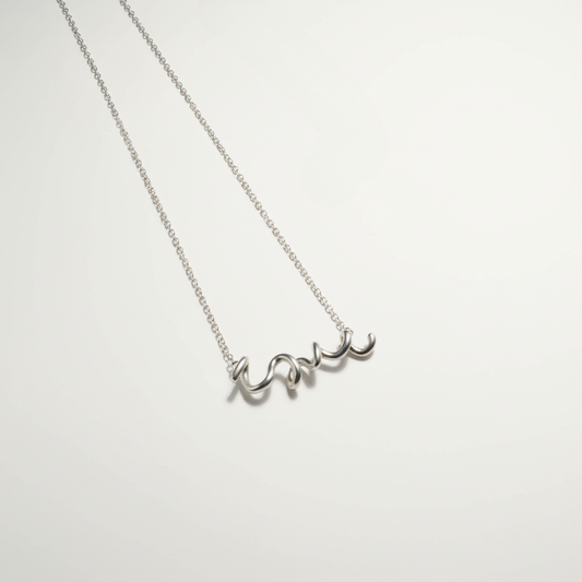 Love Necklace - Sterling Silver