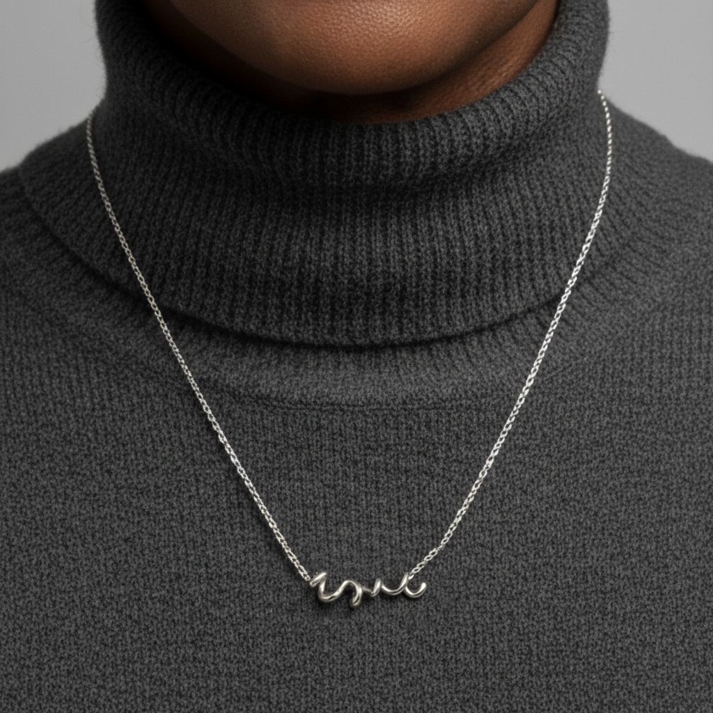 Love Necklace - Sterling Silver