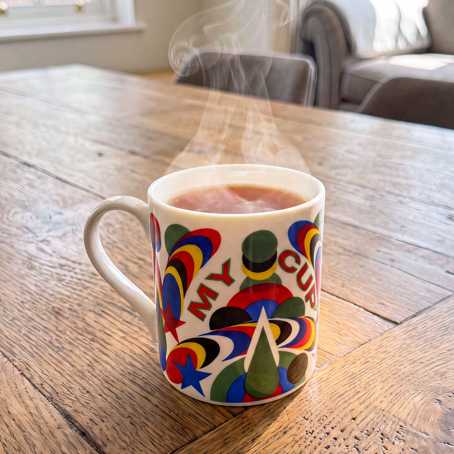Flow Bone China Mug - 4 Art Partners