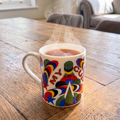 Flow Bone China Mug - 4 Art Partners