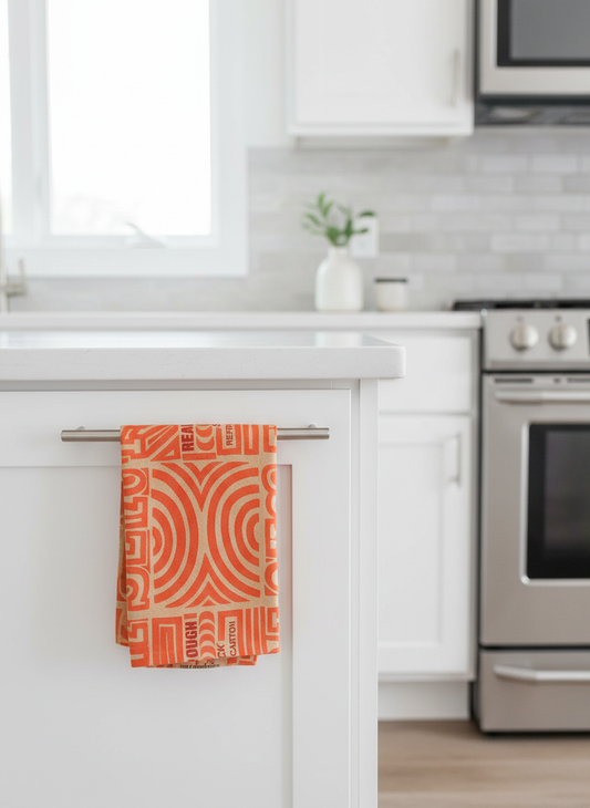 Heaven Sent Real Food Tea Towel - 4 Art Partners