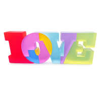 LOVE Translucent 3D Puzzle (pre-order)