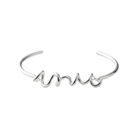 Love Cuff Bracelet - Sterling Silver